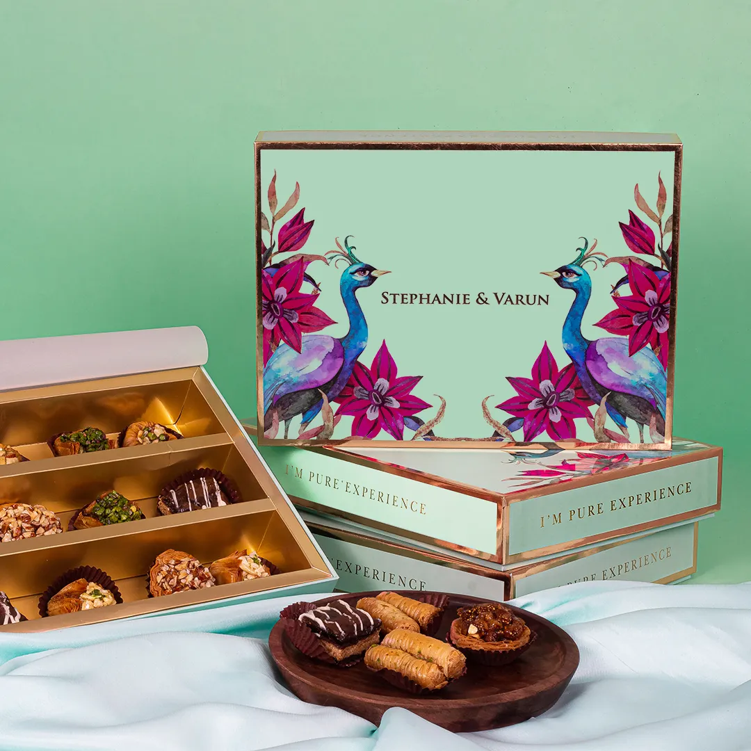 Stephanie and Varun Box