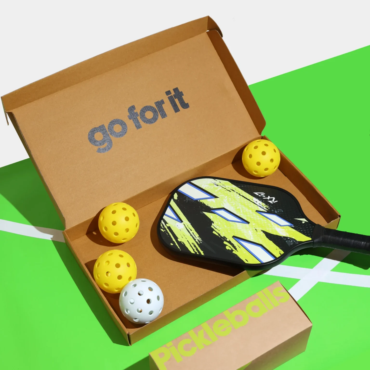 Rage Monk Athletica Pickle Racket Box