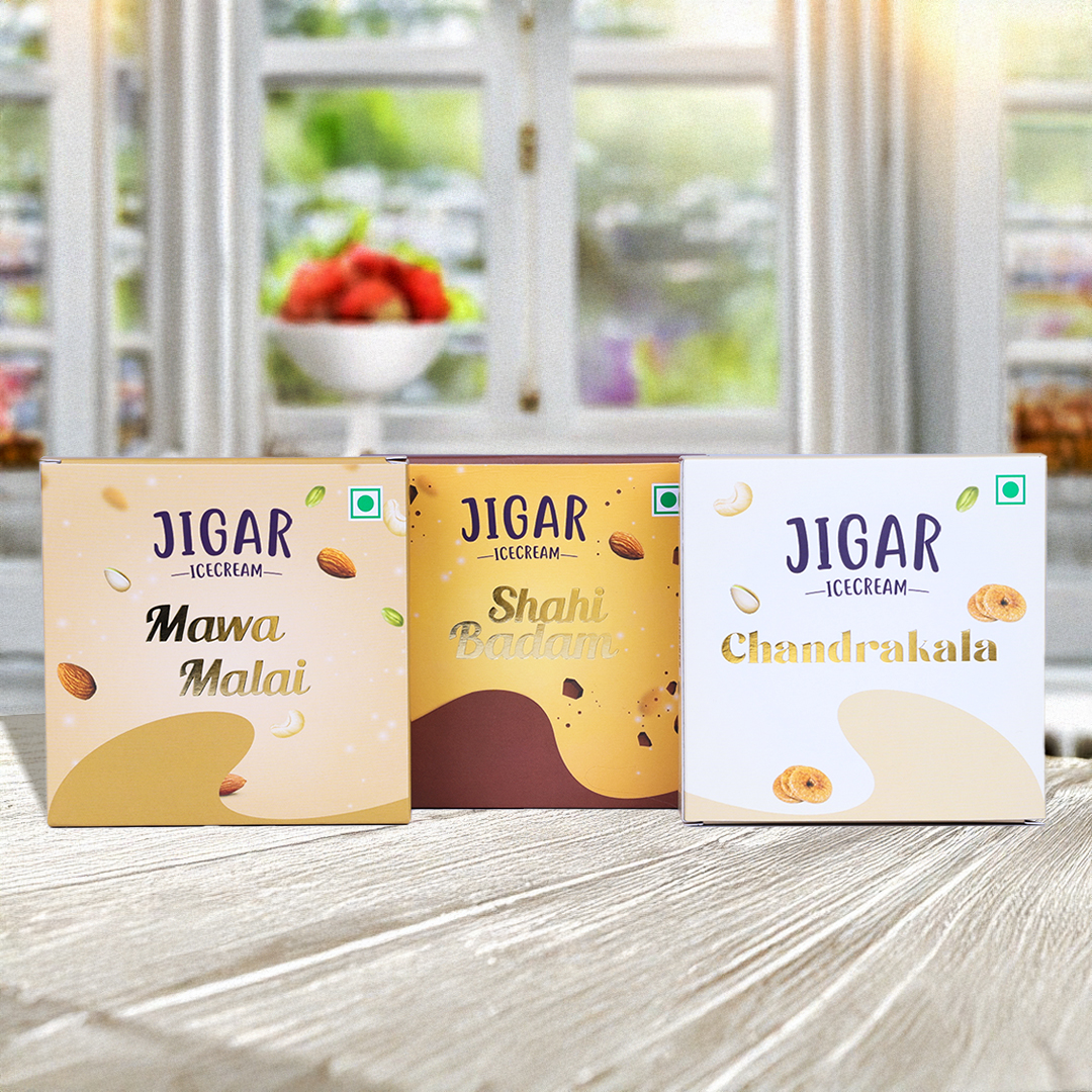 Jigar Ice Cream Box