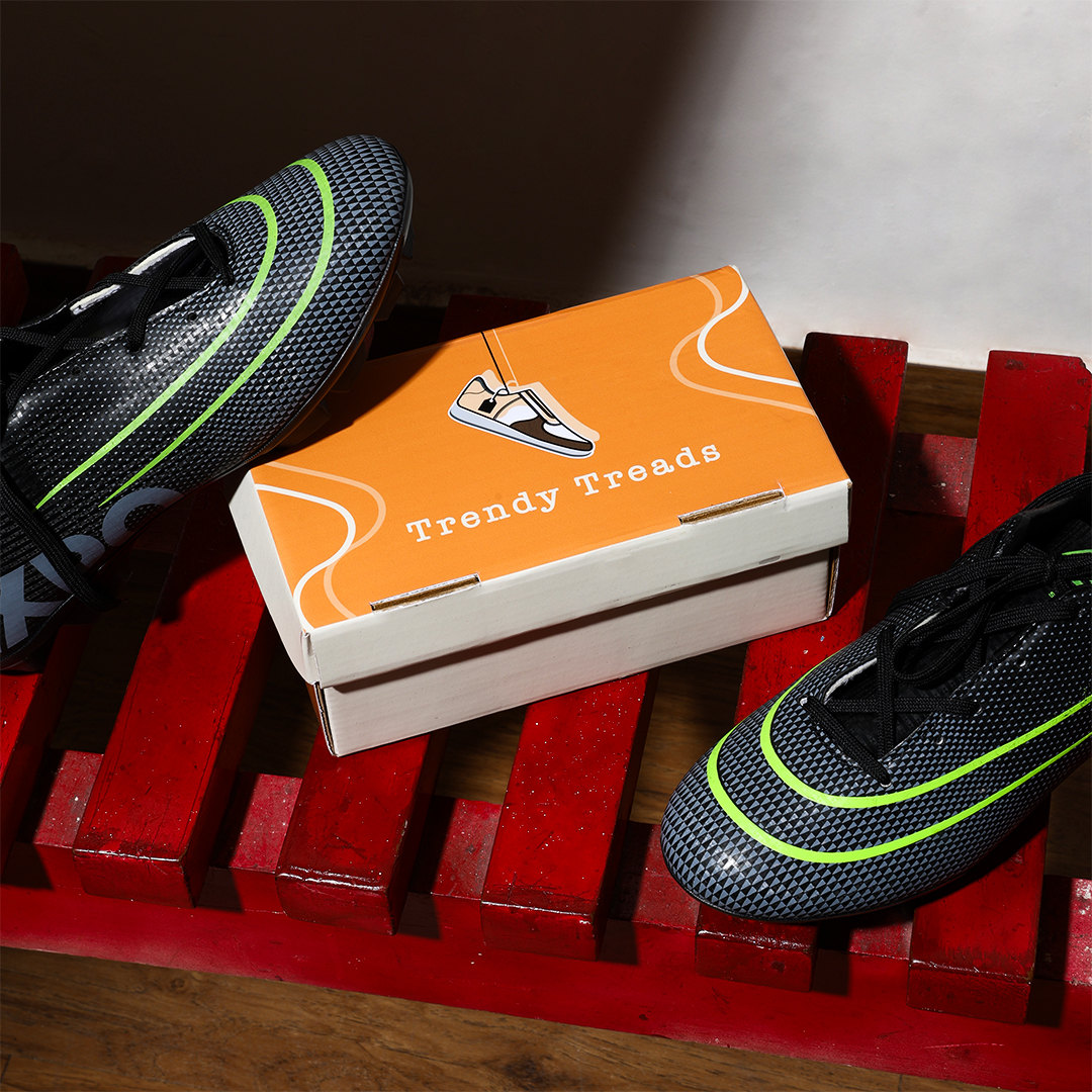 Trendy Treads Shoe Corrugated Box