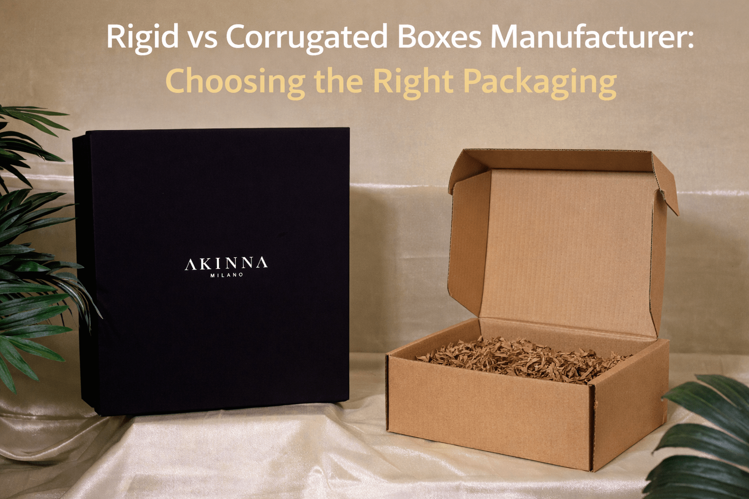 rigid boxes manufacturer