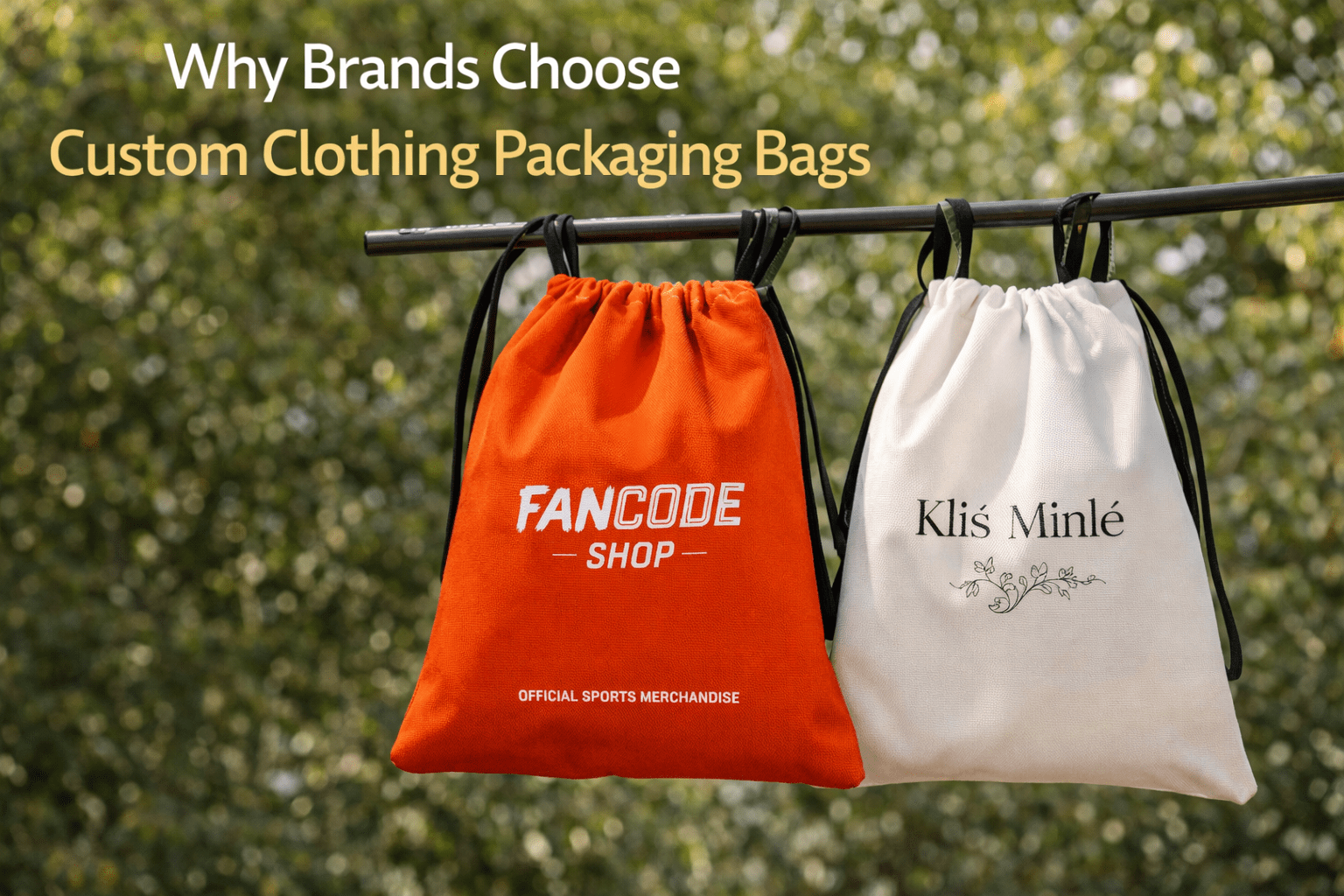 Why Brands Choose Custom Clothing Packaging Bags | The Baxsaa Co