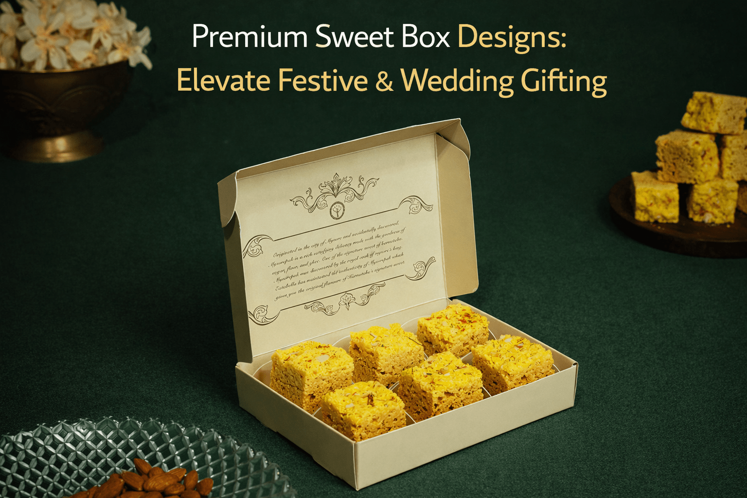 Premium Sweet Box Designs: Elevate Festive & Wedding Gifting