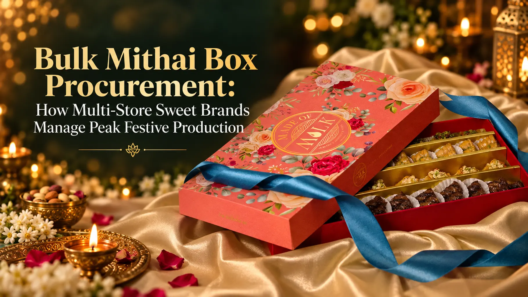 Bulk Mithai Box Procurement How Multi-Store Sweet Brands Manage Peak Festive Production