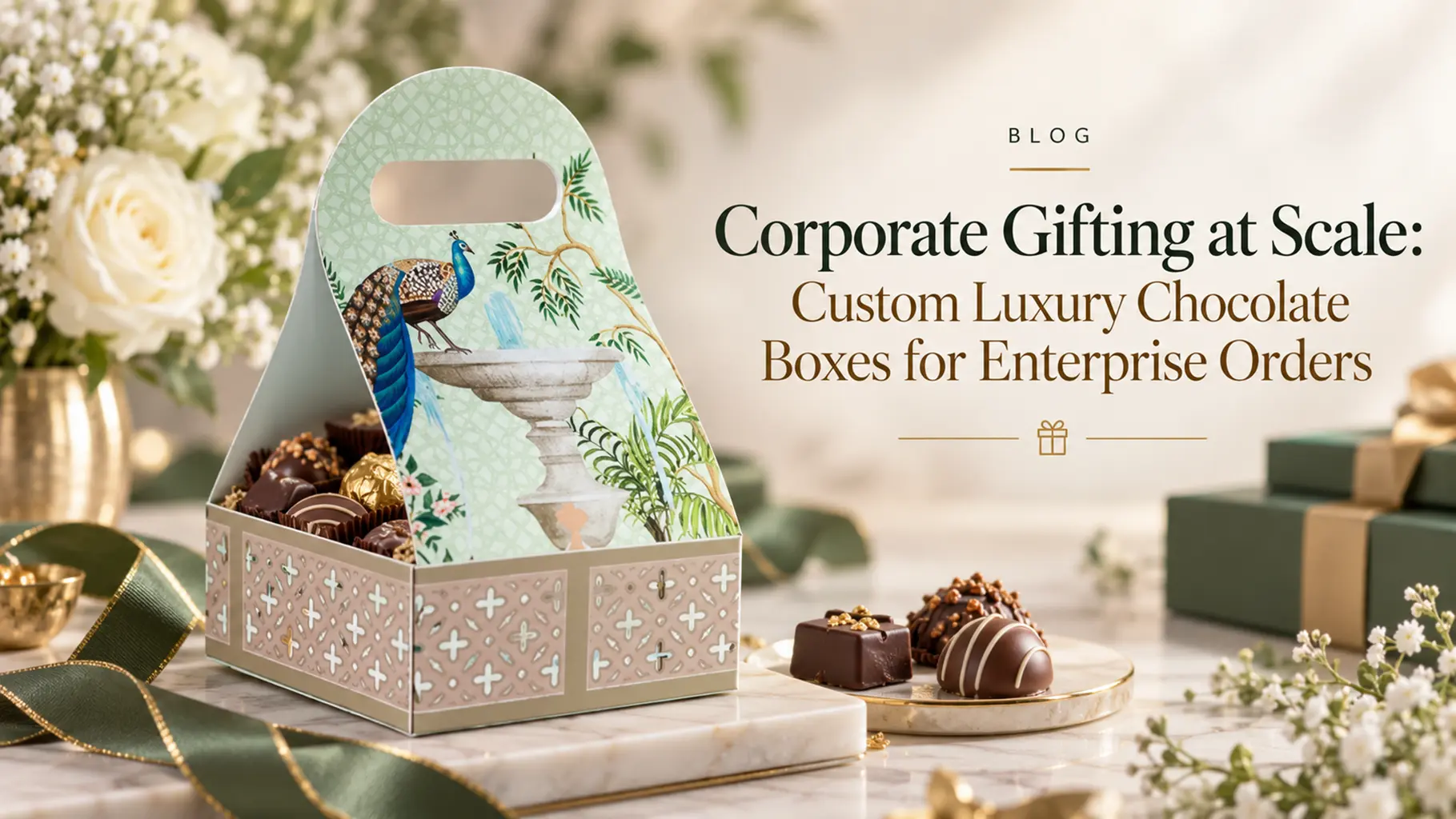 Corporate Gifting at Scale Custom Luxury Chocolate Boxes for Enterprise Orders