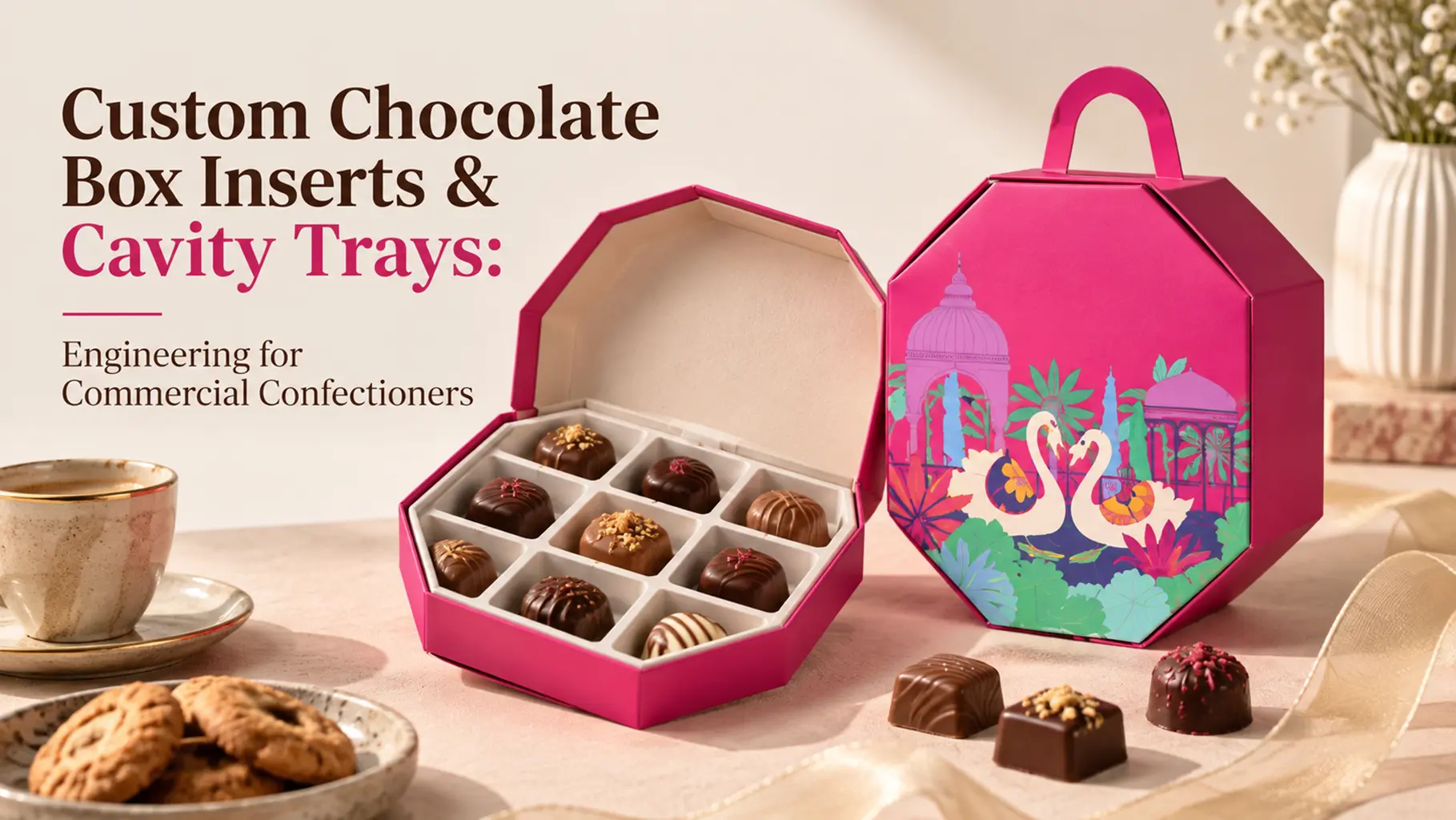 Custom Chocolate Box Inserts & Cavity Trays Engineering for Commercial Confectioners
