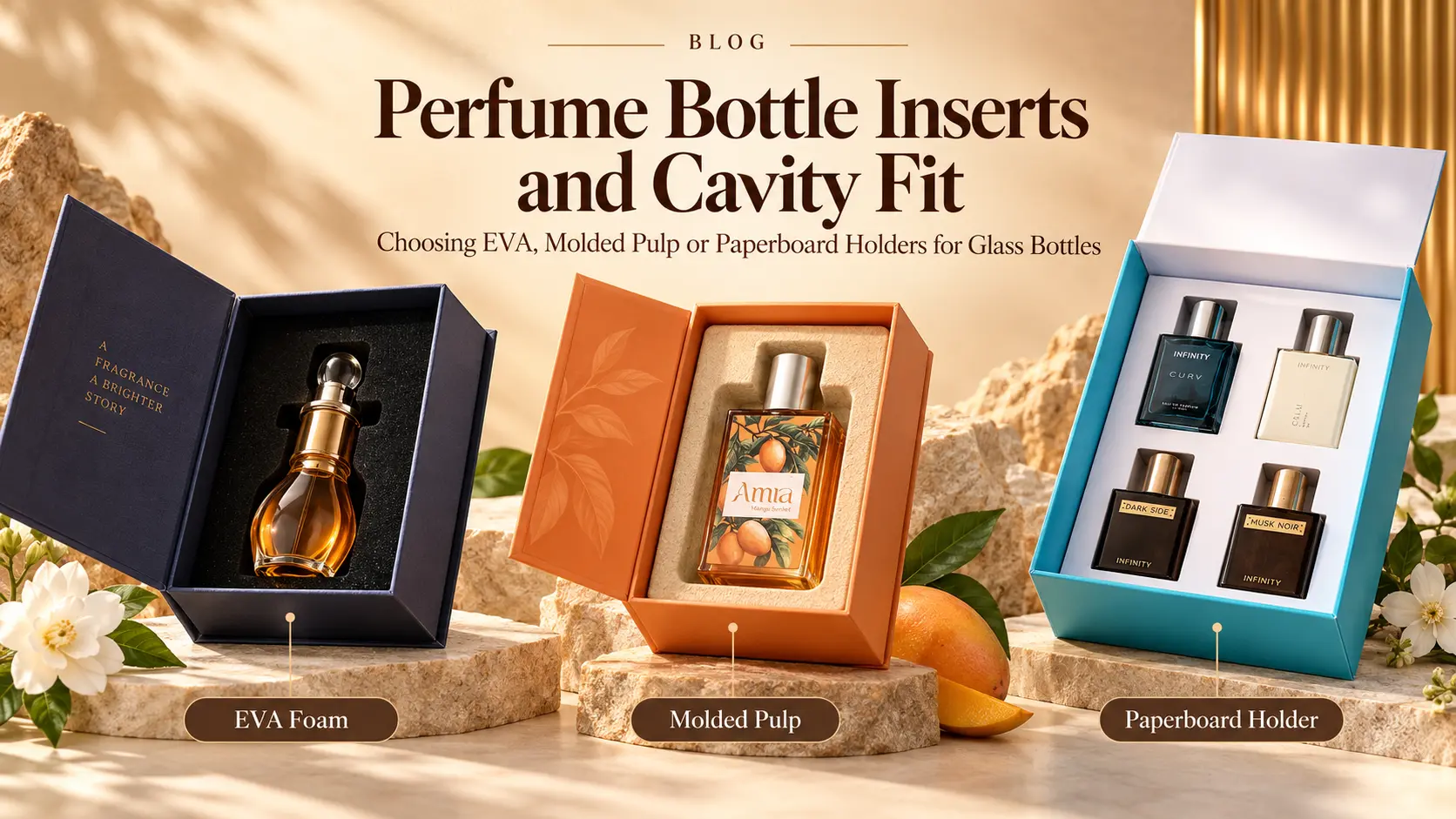 Perfume Box Inserts & Cavity Trays: Bottle Fit Engineering for Fragrance Brands